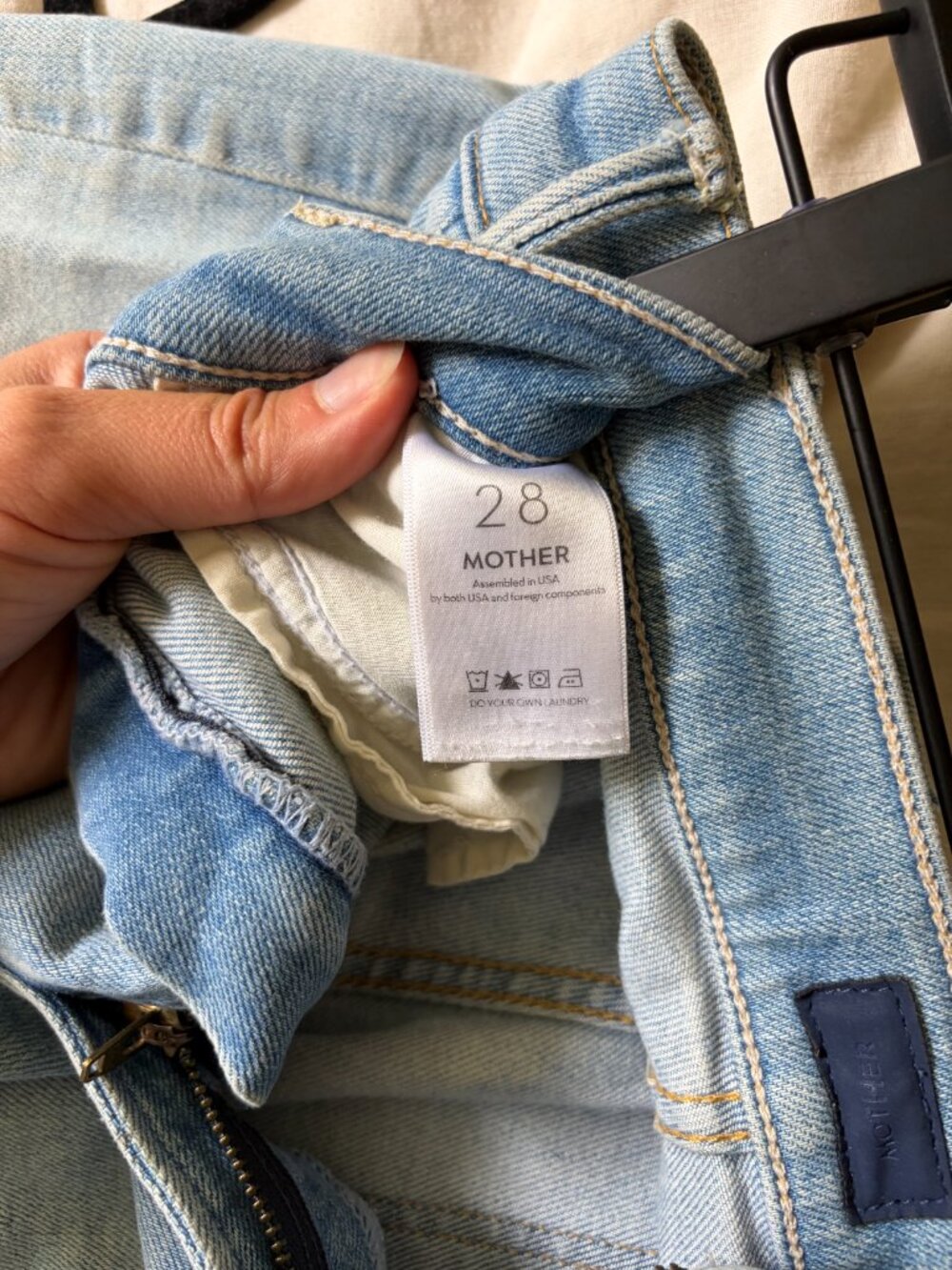 Mother Jeans The Hustler Fray High Rise Ankle Jeans - Picture 5 of 7